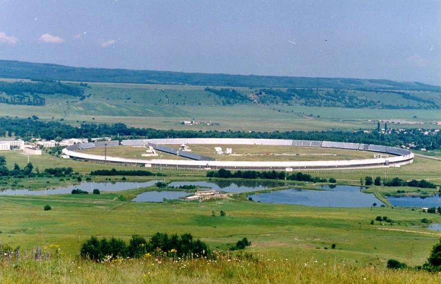 Общая схема антенны РАТАН-600